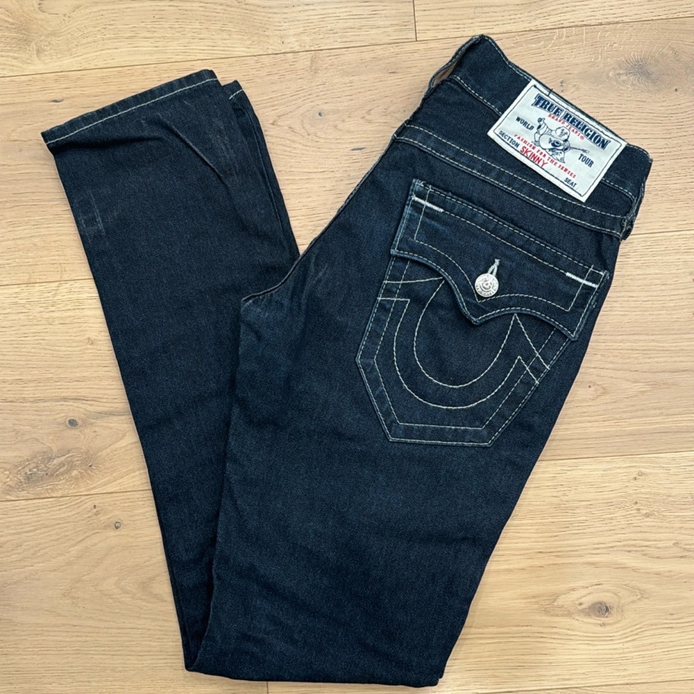 True Religion Dark Blue Pants - Like New!